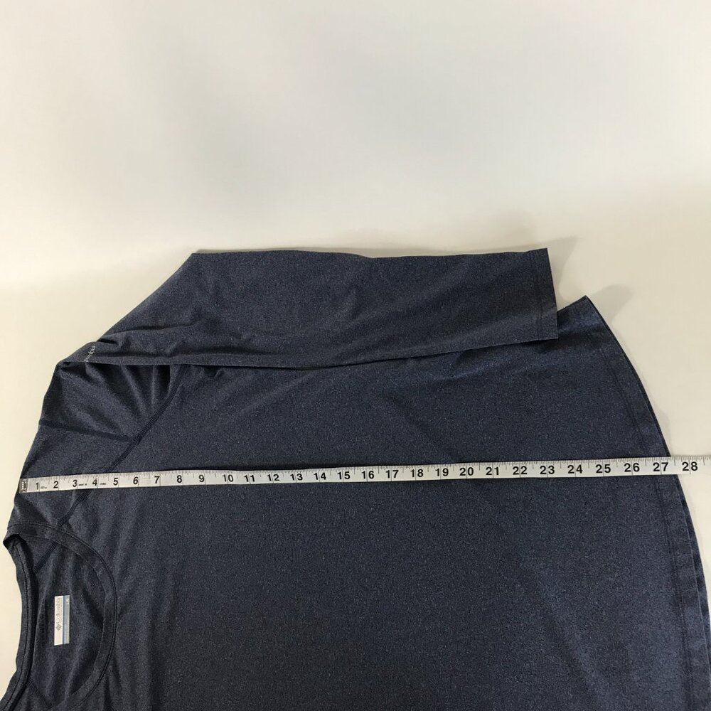 Columbia Omni-Wick Long Sleeve Active Tee Women's Large Blue Stretch Jersey Gym - Picture 8 of 10